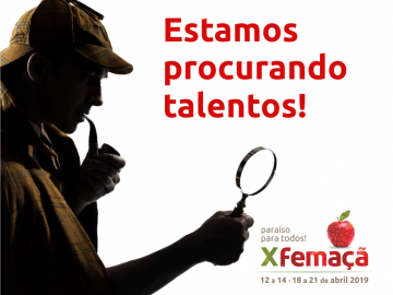 Estamos procurando talentos!