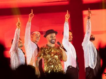 Show com Alexandre Pires reuniu cerca de 3,2 mil pessoas na noite de sábado dia 22 de abril , no último fim de semana da XI Femaçã.