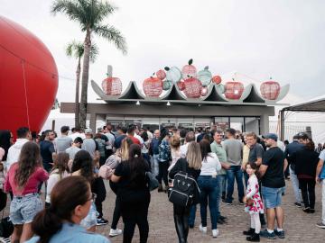 Público no primeiro fim de semana foi superior a 35 mil pessoas. Crédito: Siderlei Ditadi/Femaçã