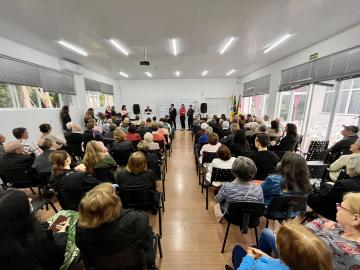 Moradores de Veranópolis com 90 anos ou mais foram homenageados durante a programação da XI Femaçã.  