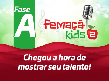 Femaçã Kids começa suas audições na próxima semana!